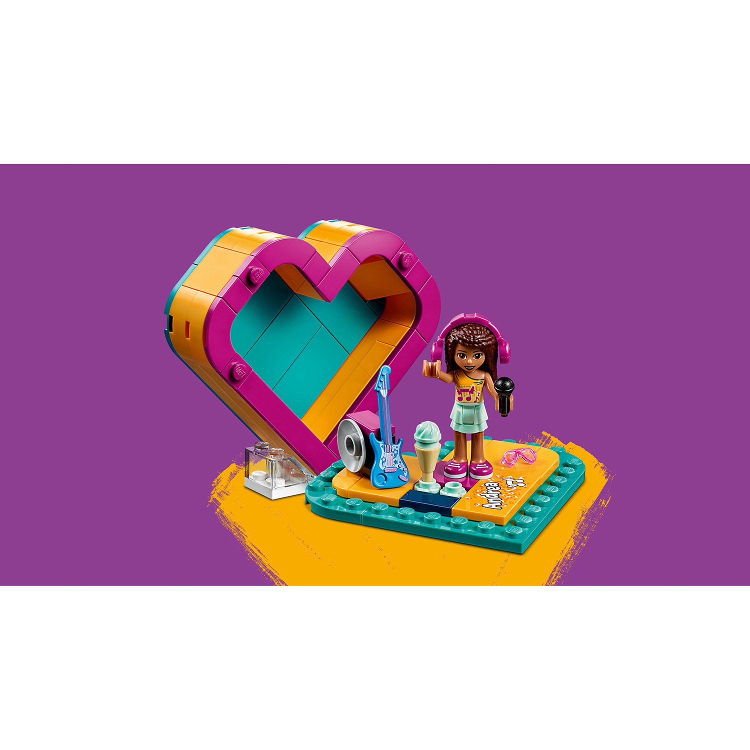 Конструктор Lego Friends Шкатулка-сердечко Андреа  